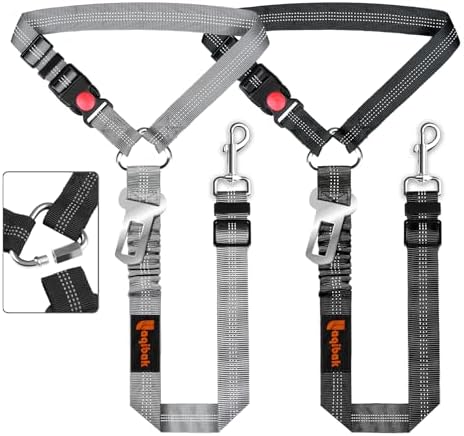 Laqibak Removable Dog Seat Belt Harness by laqibakProductcollection