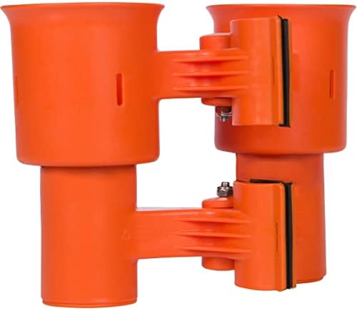 ROBOCUP, Patented Clamp On Boat Cup Holder |Multifunction Dual Drink Caddy - Image 4