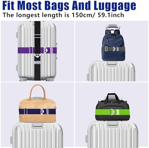 SOWPOPY Travel Belt Luggage Straps - Image 4