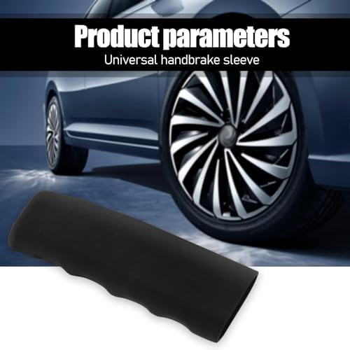 UGSHY Pack-1 Car Handbrake Cover, Wave Shaped Handbrake Protector, Silicone - Image 5