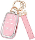 for Toyota Key fob Cover, 3 Buttons Soft TPU Key Fob Case by JAMCARI