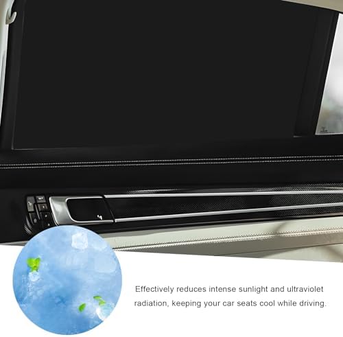 4 PCS Car Side Window Sun Shades, Magnetic Car Front Rear Window Sunshade - Image 3