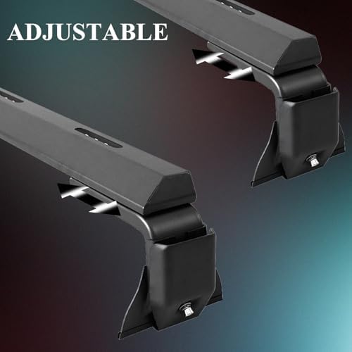 Roof Rack Cross Bars Fits for 2007-2018 Wrangler JK & 2018-2024 Wrangler JL - Image 4