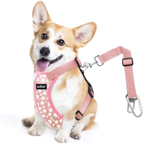 VavoPaw Dog Seat Belt, Safety Vest Dog Car Harness by VavoPaw