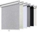 AOSKY Blackout Cordless Roller Shades, 27.5" W x 72" H, Heather Grey by AOSKY