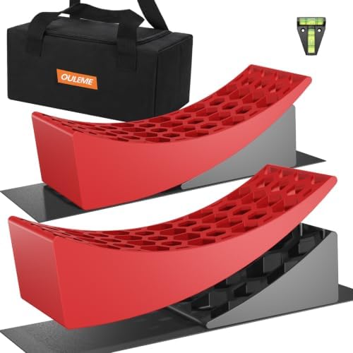 OULEME RV Leveling Blocks, Camper Trailer Leveler, 2 Packs by OULEME