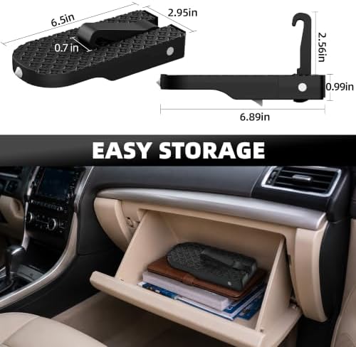 Car Door Step, 600LBS Heavy Duty Portable Step Pedal - Image 5