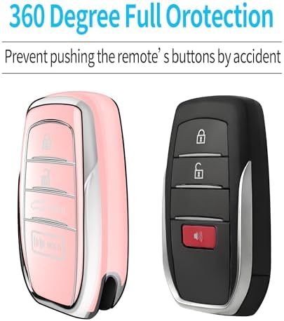 Tukellen for Toyota Key Fob Cover TPU Soft Case for 2025-2026 Camry 4 Runner - Image 4