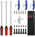 HTOMT 14.5" Tire Spoon Kit, Motorcycle Tire Changer Tire Removal Tool by HTOMT