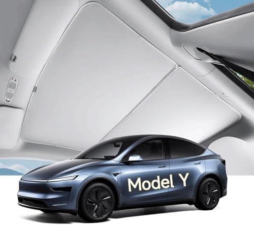 Roof Sunshade for Model Y Juniper 2025 2026 |No Gaps, No-Sagging | Heat by Welcometodoietc