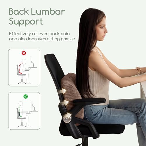 Lumbar Support Pillow for Recliner Chair/Accent Chair/Couch, Extra Large Memory - Image 7