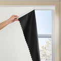 JILRON Adhesive Curtain 100% Blackout No-Drill Easy Install by JILRON
