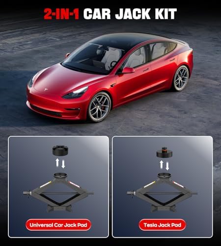 Car Jack 2.5 Ton, Scissor Lift Jack - Image 4