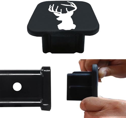 2 Inch Whitetail Deer Logo Trailer Hitch Cover - Image 2