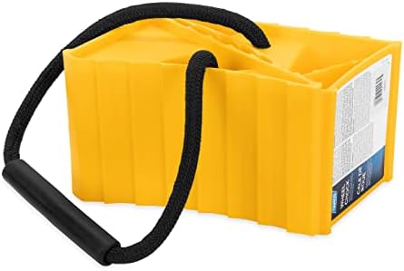 Camco Dual Standard RV Wheel Chock w/Rope - Image 5
