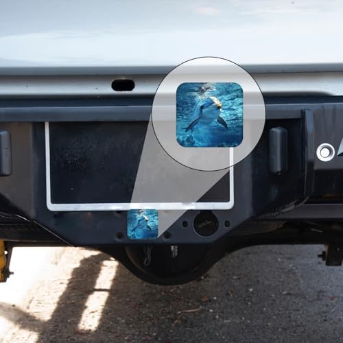 Hitch Cover Fits for 2-Inch Hitch, Close - Image 5