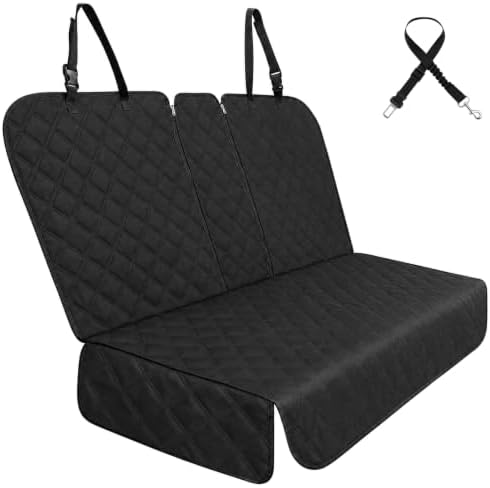 Back Seat Cover for Dogs, 600D Waterproof Split Bench Car Seat Protector by Fidozen%EF%BC%8CLoveOurDogs