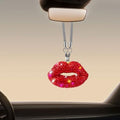 Bling Lip Diamond Car Hanging Accessories by smilfuy
