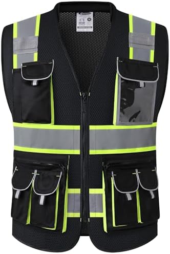 JKSafety Reflective Safety Vest by JKSafety