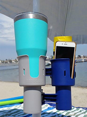 ROBOCUP, Patented Clamp On Boat Cup Holder |Multifunction Dual Drink Caddy - Image 6