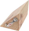 Wood Wheel Chock for Truck Vehicle Slippage Prevention by ETHZZLE