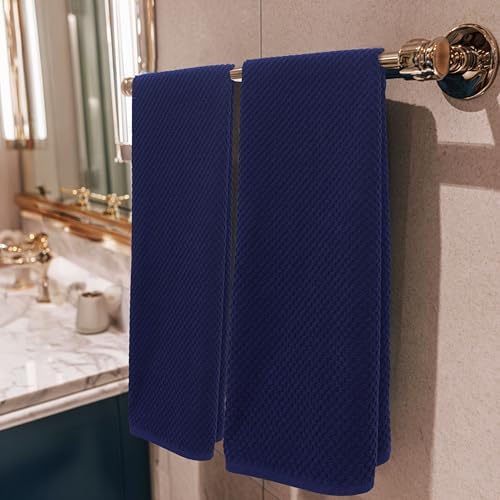 COTTON CRAFT Euro Spa Waffle Weave Bath Towels - Image 2