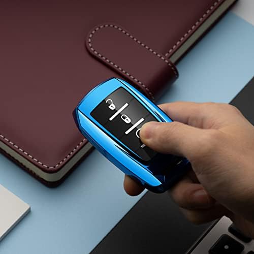 Compatible with Dodge Ram Key Fob Cover 1500 2500 3500 Blue Car Accessories - Image 6
