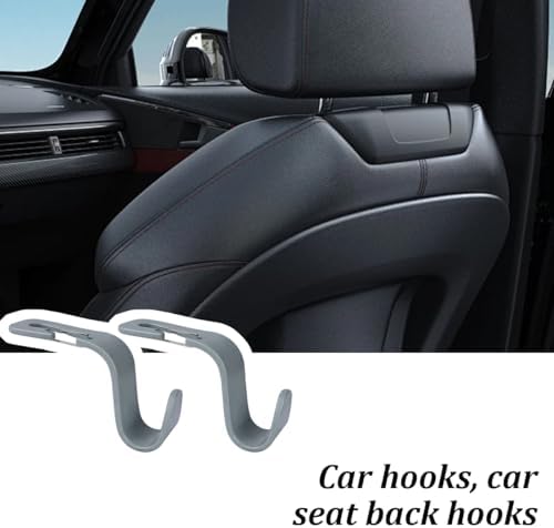 4PCS Car Seat Headrest Hook, Auto Interior Backseat Storage Hook Holder - Image 4