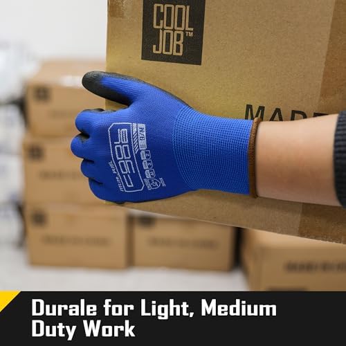 COOLJOB 12/60 Pairs Safety Work Gloves Pack Bulk - Image 3