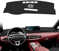 CARTIST Black Dash Cover for 2022-2025 Genesis GV70 Dashboard Cover Mat by cartist