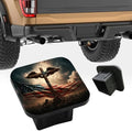 Trailer Hitch Cover, American Flag Angel Wing Tow Hitch Cover by Unknown