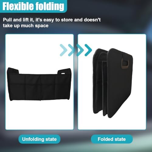Foldable Car Trunk Organizer for Sedan SUV Truck - Image 4