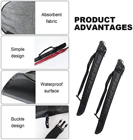 Umbrella Bag with Shoulder Strap Waterproof Anti Dust Reversible Umbrella Cover - Image 4