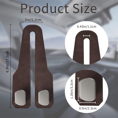 Car Purse Hook, Car Seat Headrest Hooks - Image 5