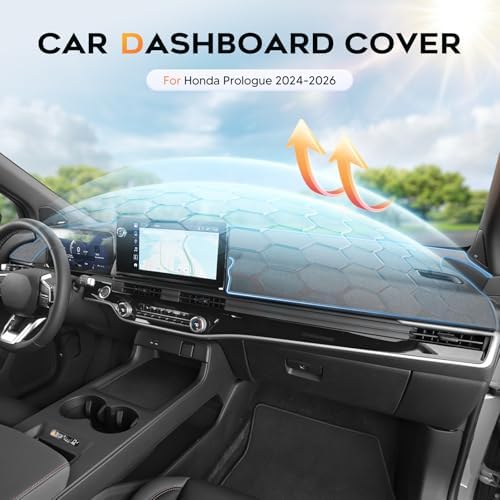 Cartist Gray Dash Cover for 2024-2026 Honda Prologue Dashboard Cover - Image 3