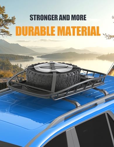KINGGERI 300lbs Roof Rack Cross Bars - Image 5