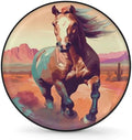 Spare Tire Cover Wild Horses Wheel Covers Protectors Waterproof Dust-Proof by cfpolar