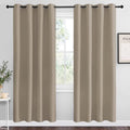 NICETOWN Taupe Blackout Curtains 78" Long by NICETOWN