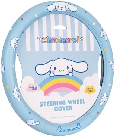 Sanrio Hello Kitty and Friends Cinnamoroll Blue Car Steering Wheel Cover by Carbella