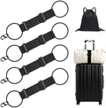 4 Pack Adjustable Luggage Connector Straps by Unknown
