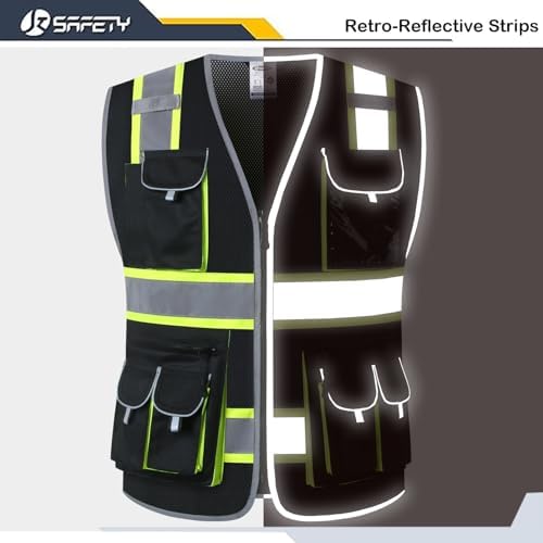 JKSafety Safety Vest for Men Women - Image 4