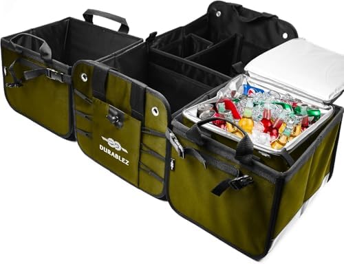 Thermal Cooler for Car Trunk, Military Green - Image 6