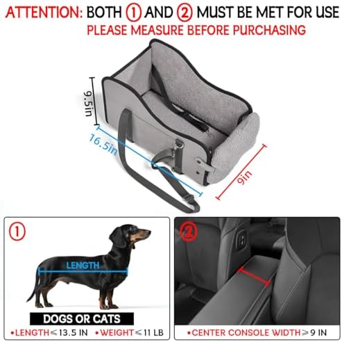 TKYZ Center Console Dog Car Seat - Image 2