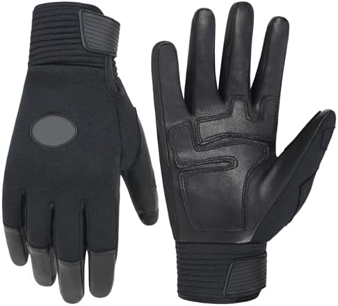 HANDLANDY Work Gloves for Men & Women, Utility Mechanic Working Gloves Touch by HANDLANDY