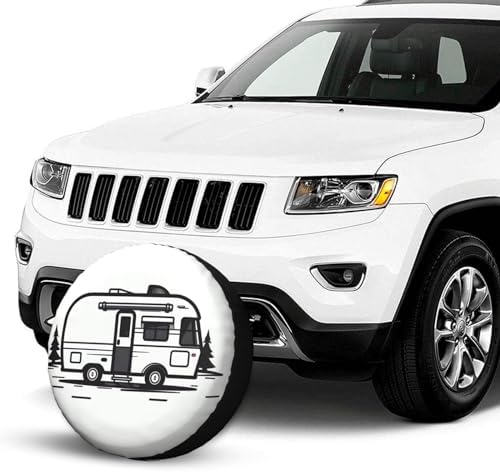 Touring Car Spare Tire Cover Wheel Protectors - Image 7