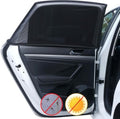Upgraded Car Rear Side Window Shades, Breathable Mesh Stretch Window Covers by Yayalovehomee