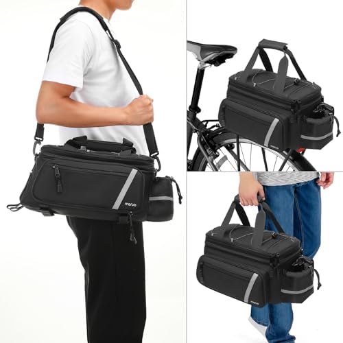 MOSISO Bike Rack Bag with Rain Cover, Bike Trunk Cooler Handag - Image 5
