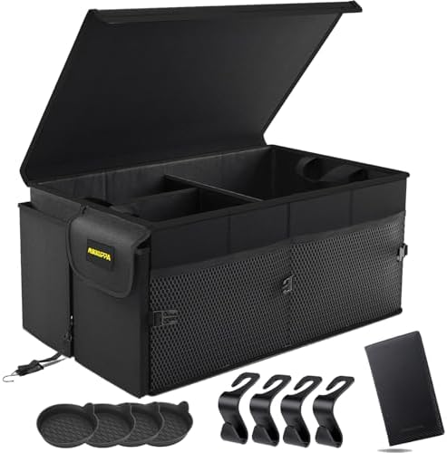 MIKKUPPA Car Trunk Organizer Set - 65L Collapsible Trunk Organizer by MIKKUPPA