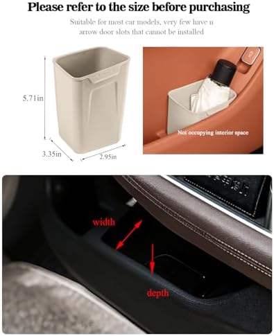 XmuxHai Car Interior Storage Box, Vehicle Accessory - Image 2