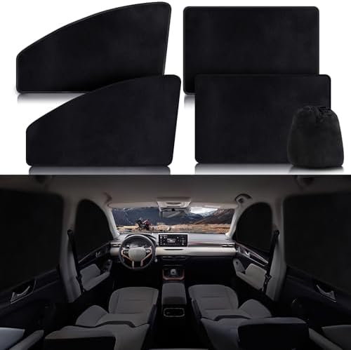ZATOOTO Magnetic Car Window Shades 4PCS, Car Window Covers Ultimate Privacy by ZATOOTO